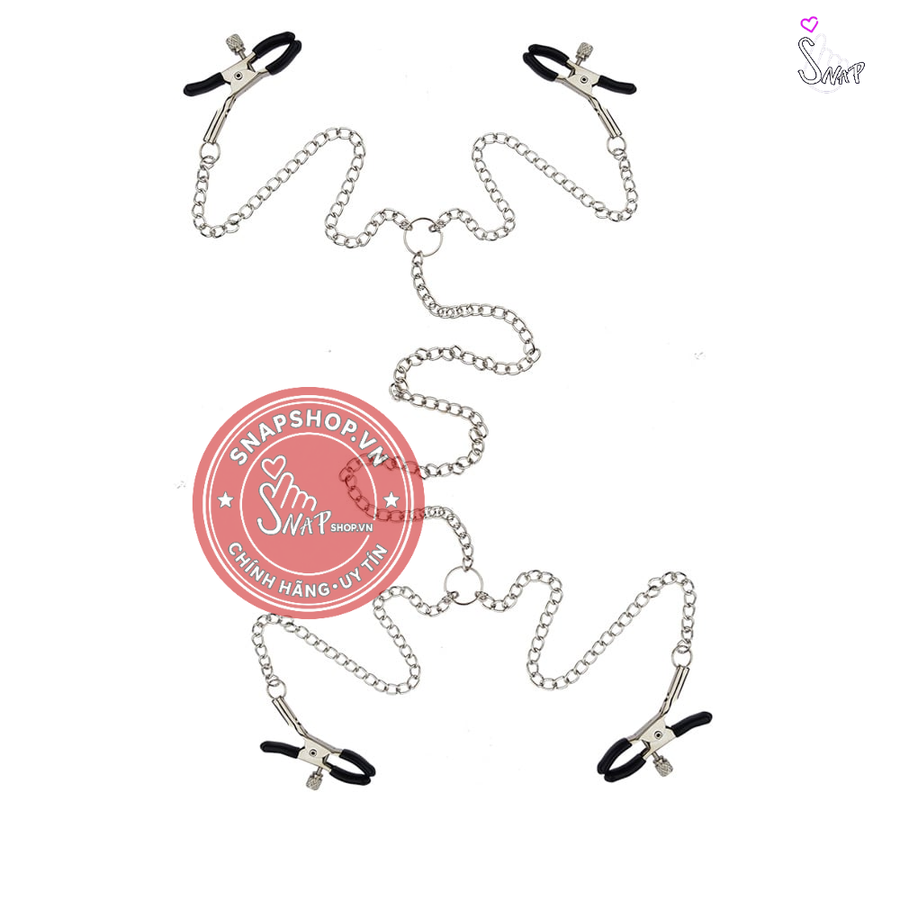 (Snapshop) Kẹp Vú Kích Thích Đầu Ti 2in1 Chính Hãng