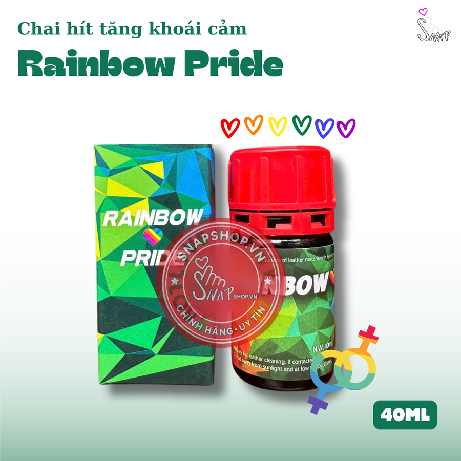 (Snapshop) Popper RainBow Pride Chính Hãng