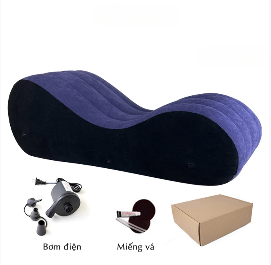 Ghế tình yêu bơm hơi cao cấp siêu bền tặng bơm điện 670884