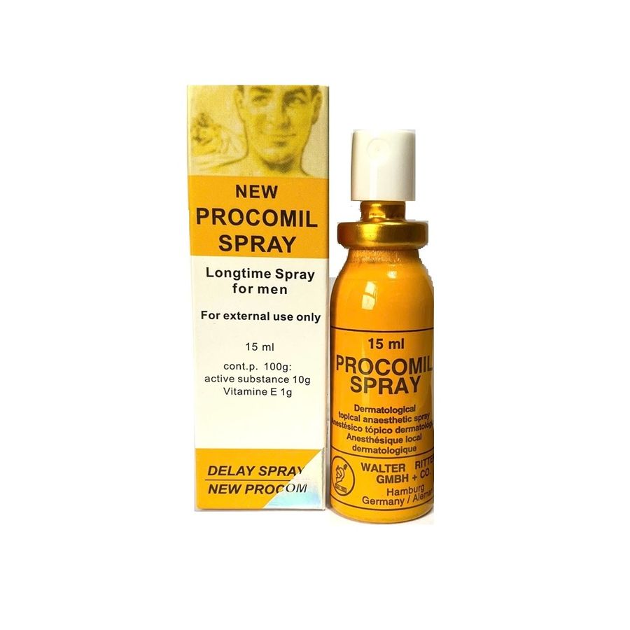 Chai xịt chống xuất tinh sớm của Đức Procomil Spray 15ml