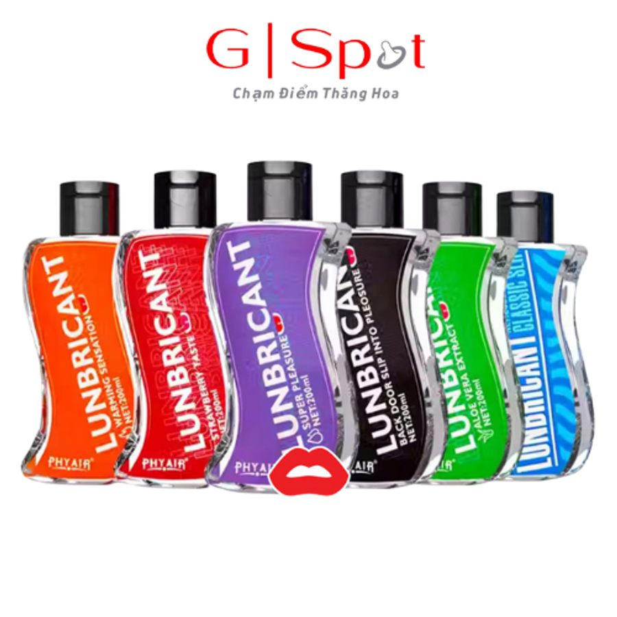 Gel Boi Tron Gốc Nước Lubricant Phyair 200ml