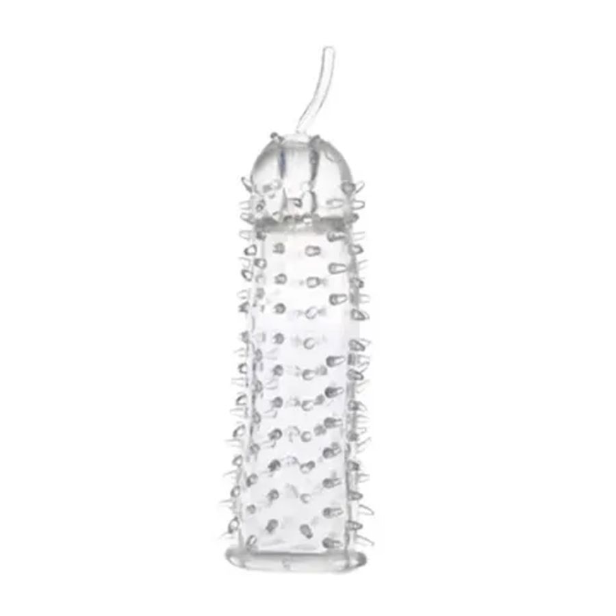 Bao cao su đôn dên Aichao dài6.5 cm đầu trơn thân vân vảyHana