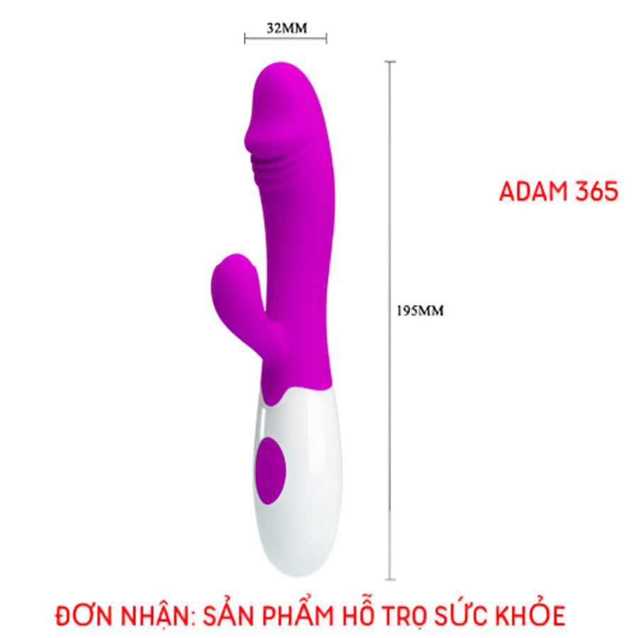 Máy massage silicon Pretty Love chống thấm nước - 30 Chế Độ Rung