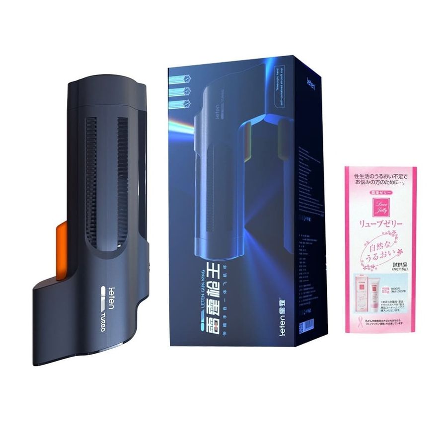 Máy tự sướng cho nam thụt tự động Leten King Gun kèm gel Jex