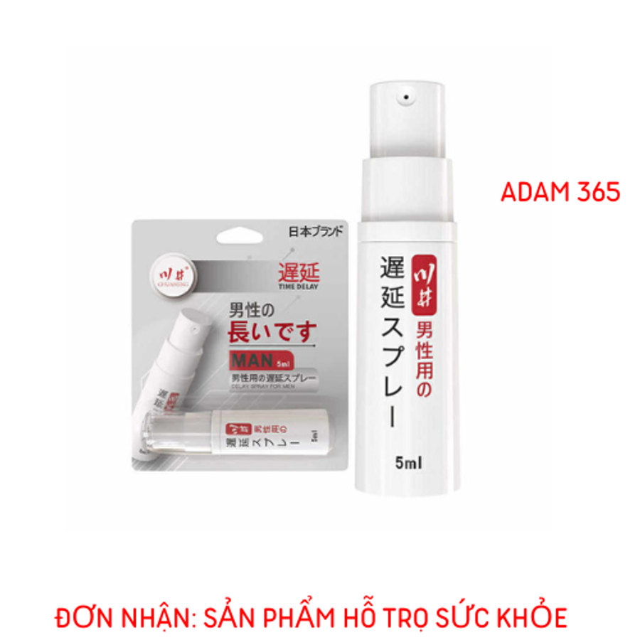 CHAI XỊT CHÍNH HÀNG KÉO DÀI NAM GIƯỚI NHẬT BẢN 5ML MAN