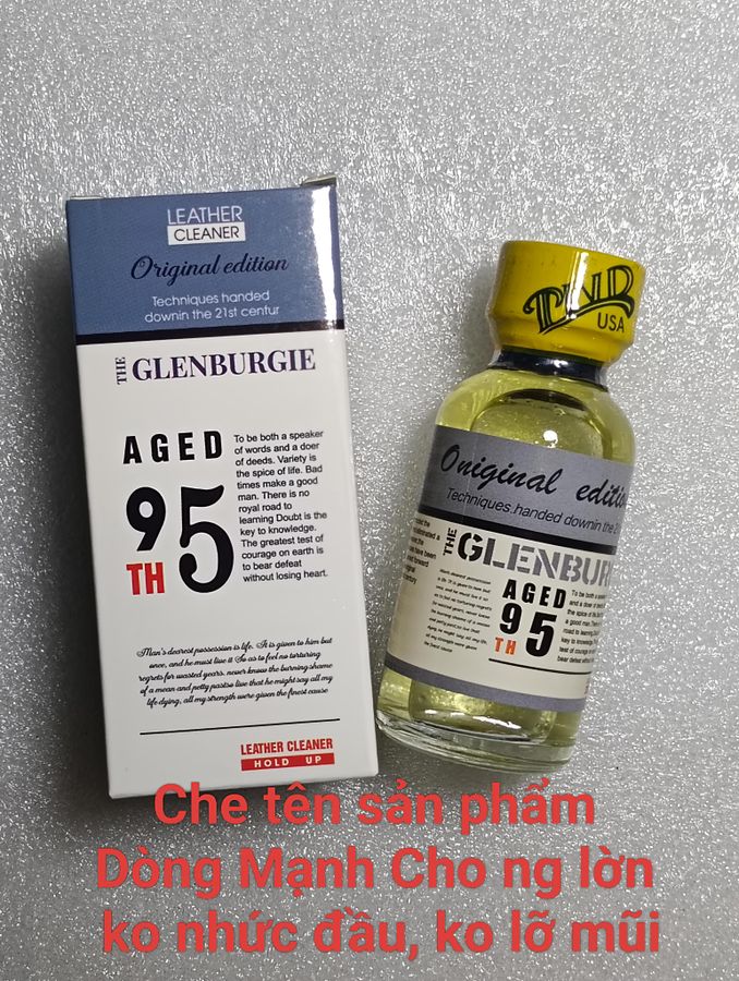 Tinh dầu Popper 95, Usa, che tên 