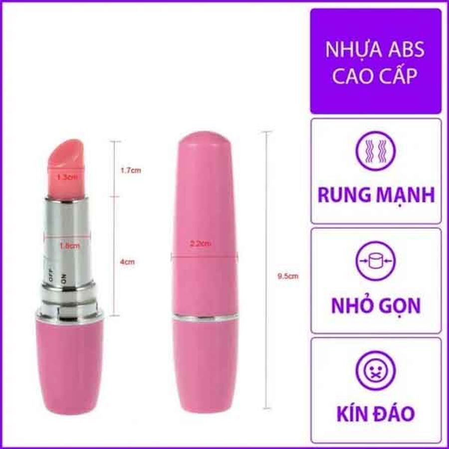 THANH RUNG NGỤY TRANG THỎI SON RUNG NHIỀU MẠNH NHẸ.