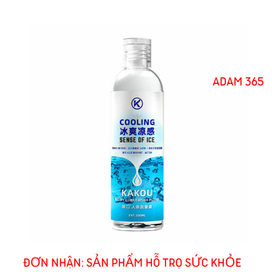 G,,,E,,,,,L BÔI TRƠN KAKOU COOLING 200ML (MÁT LẠNH)