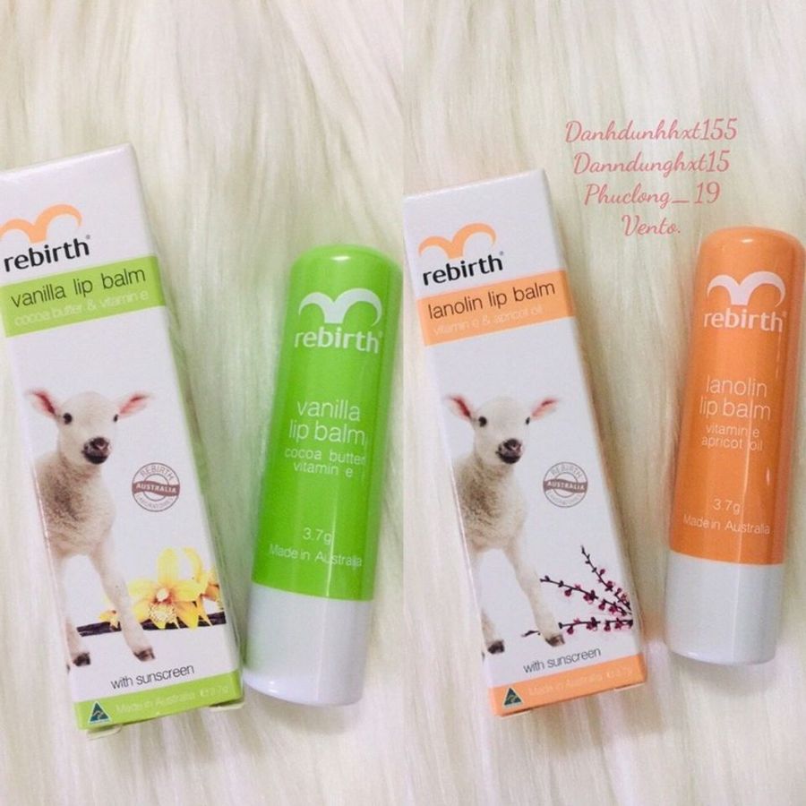 Son Dưỡng Môi Nhau Thai Cừu Rebirtht