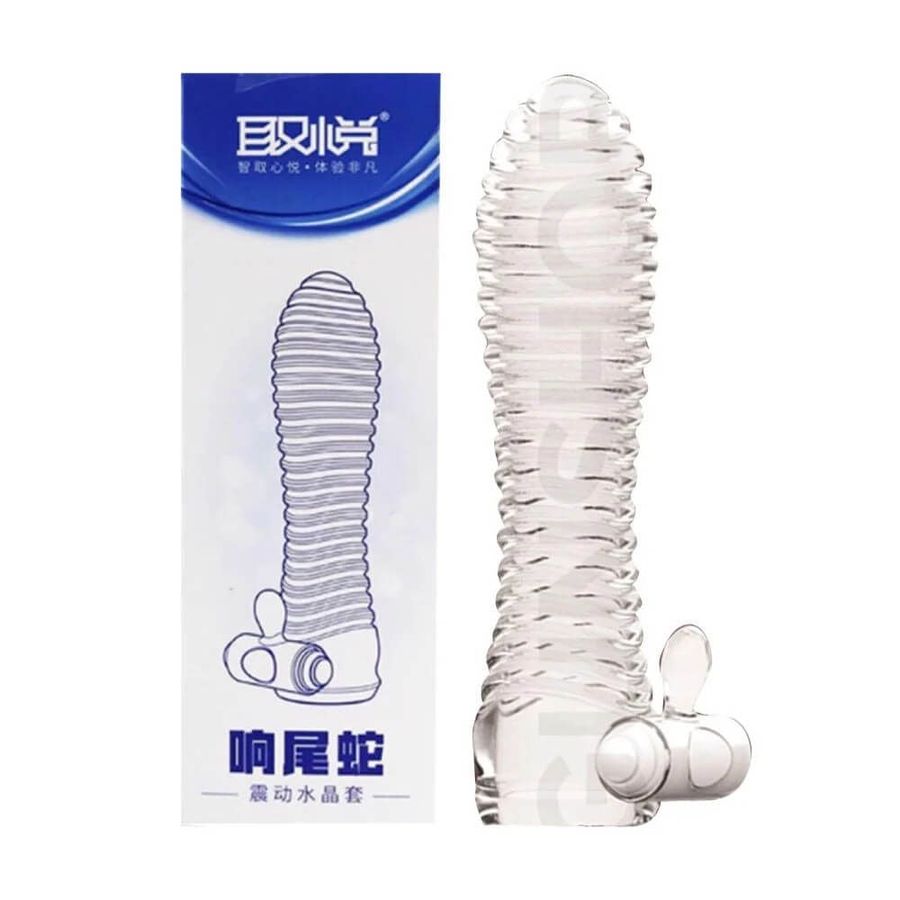Bao cao su đôn dên rung Aichao Xanh 326841