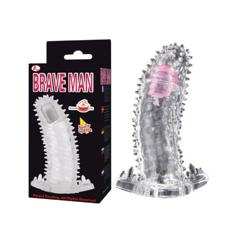 Bao cao su đôn dên rung đầu Baile Braveman 326900