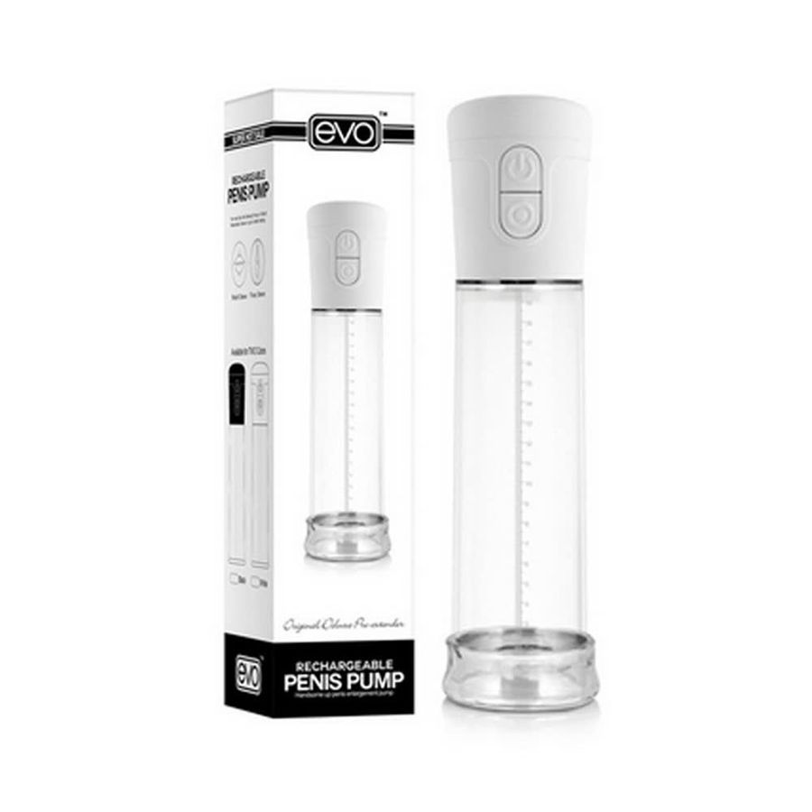 Máy tập tăng kích thước dương vật tự động Evo Rechargeable Vaccuum 327346