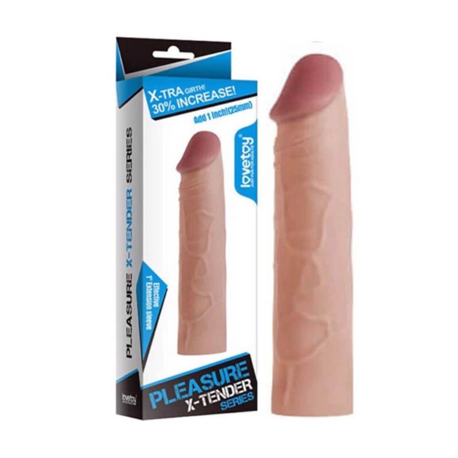 Bao cao su đôn dên Lovetoy Pleasure X-Tender tăng 25mm 327619