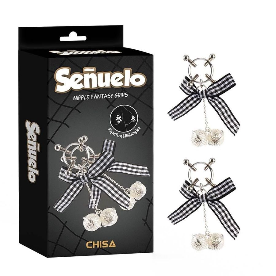 Kẹp vú kích thích đầu ti Chisa Senuelo Nipple Fantasy Grips 329675