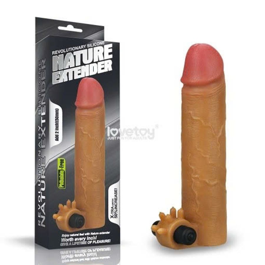 Bao Cao Su Đôn Dên Rung Lovetoy Nature Extender 330419