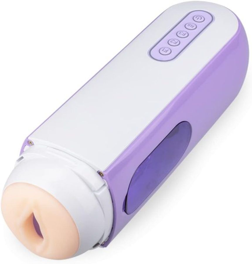 Máy Thủ Dâm Easy Love Bluetooth Rung Thụt Xoay Kèm Nhiệt 42 Độ