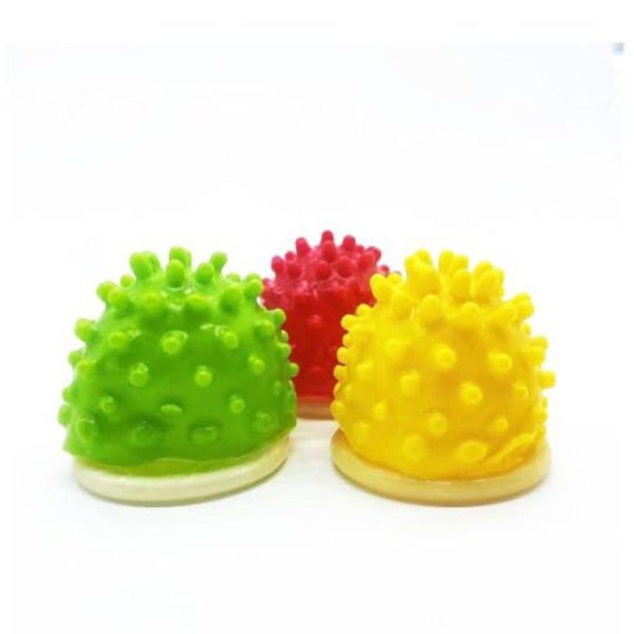 Bao Cao Su Alien Condom Siêu Gai Chôm Chôm Trên Đầu Hộp 1 Cái 331225