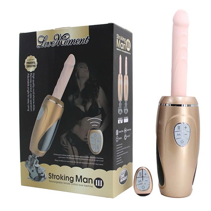 Dương Vật Giả Rung Thụt Cao Cấp Stroking Man 3