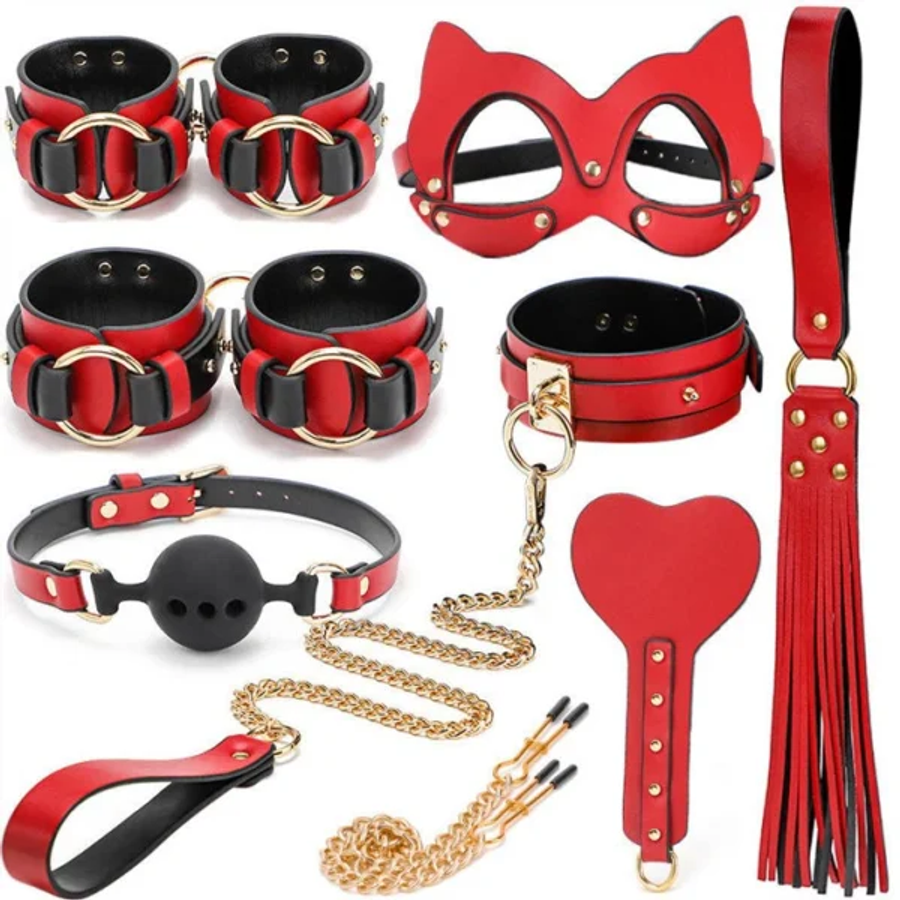 Bộ BDSM 8 Món Khám Phá Thế Giới Khoái Cảm Bất Tận