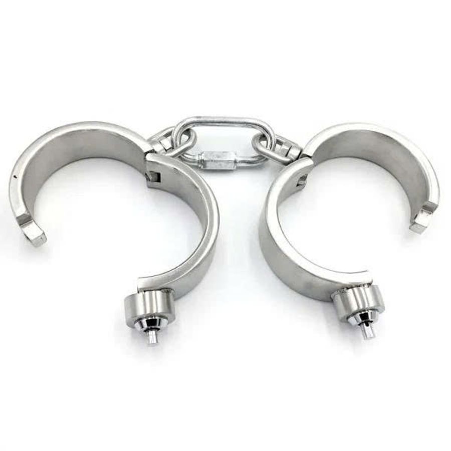 Khóa Cổ Tay Người Phục Tùng Của Bạn Bằng Còng Tay Kim Loại Cực Chất