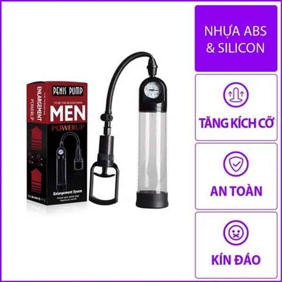 Máy tập tăng kích thước dương vật Powerup – có đồng hồ Powerup