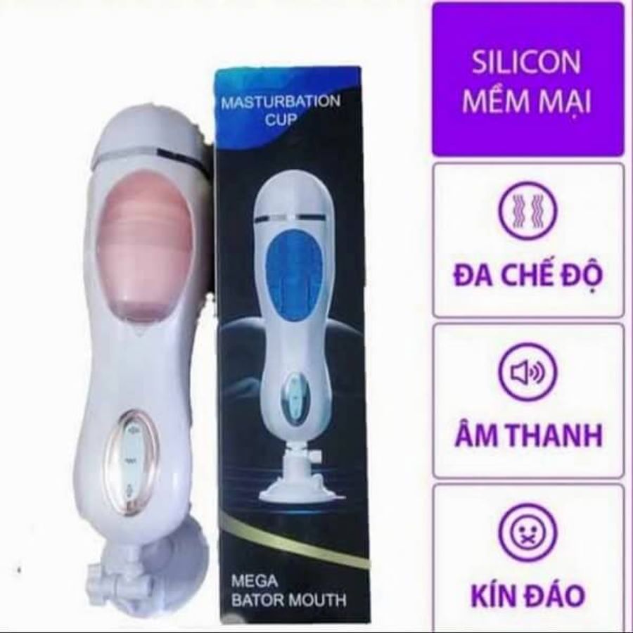 Máy massage rung thụt tự động đa năng Masturbation Cup