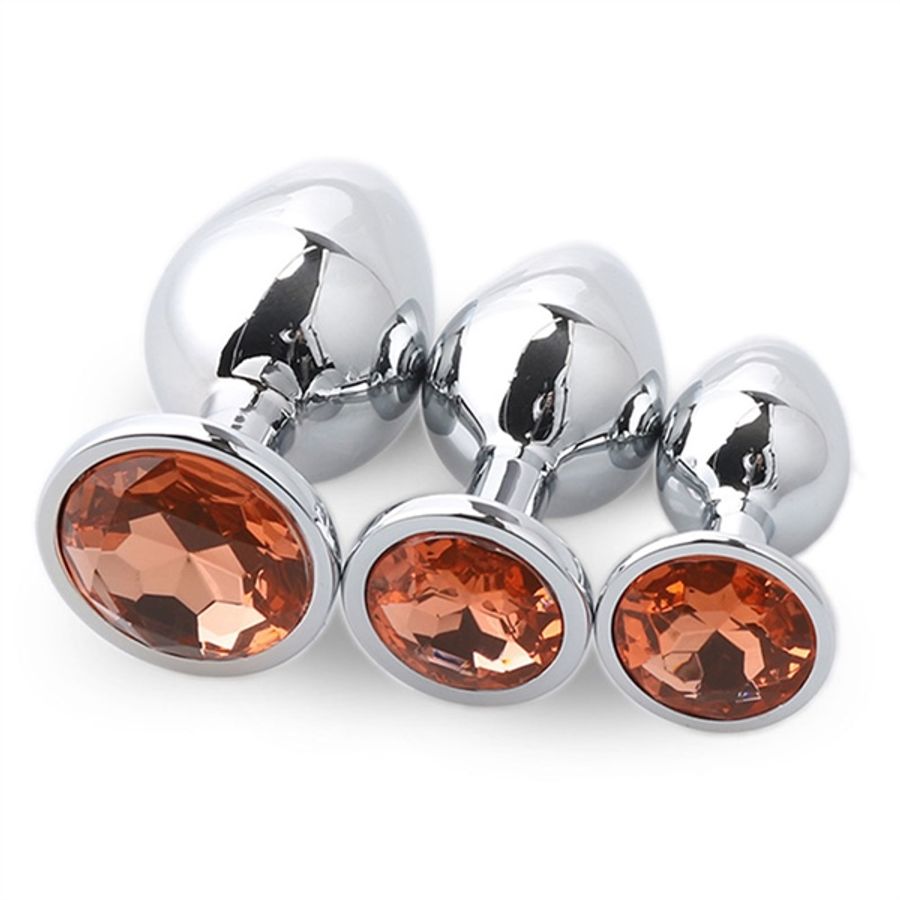 Plug hậu môn chuôi đá size M tăng khoái cảm 
