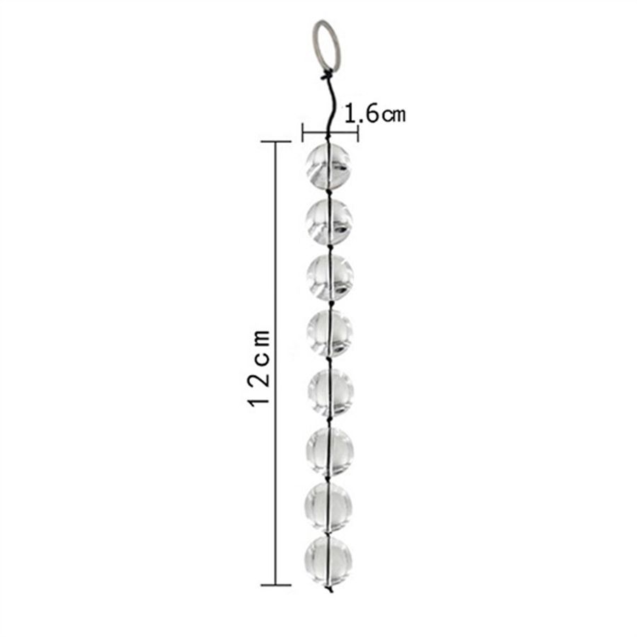  Đồ Chơi BDSM Bạo Dâm Chuỗi Hạt Kegel Thủy Tinh