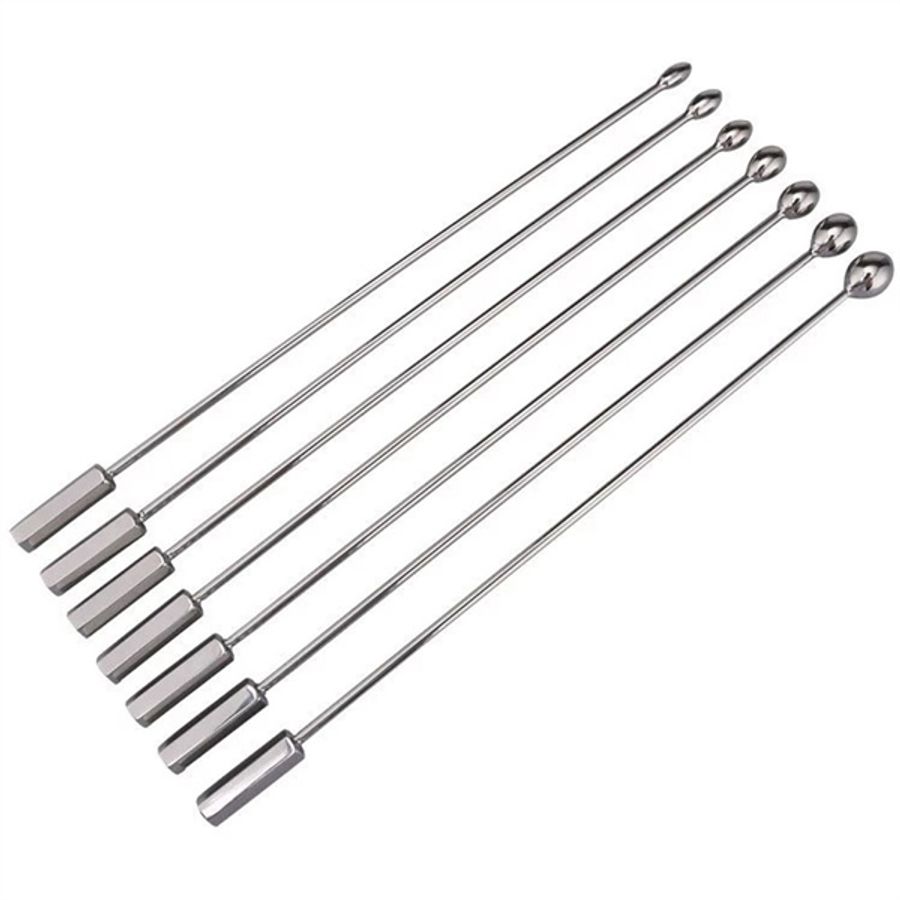 Đồ Chơi BDSM Bạo Dâm Thông N.DAO Inox Đầu Tròn