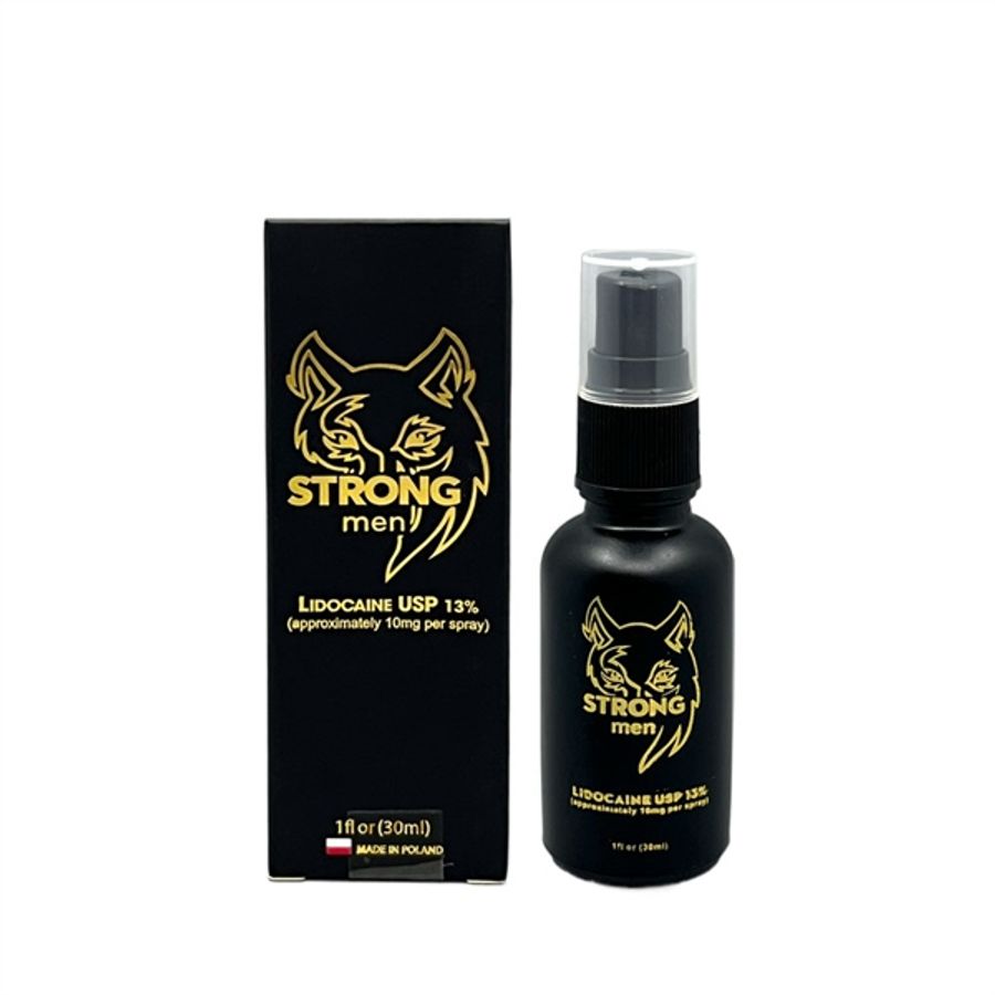 Xịt chống xuất tinh sớm Strong Men 30ml tiêu chuẩn Ba Lan chính hãng