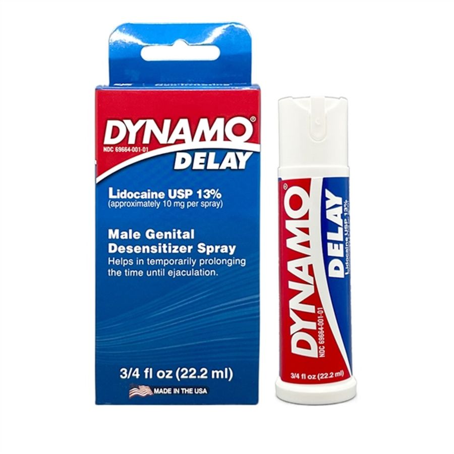 Xịt chống xuất tinh sớm Dynamo Delay 22.2ml tiêu chuẩn Mỹ chính hãng