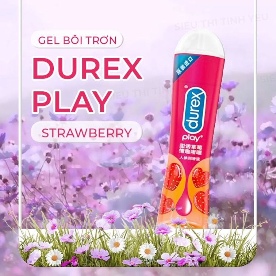 Gel bôi trơn Durex Play Cherry hương cherry chai 50ml