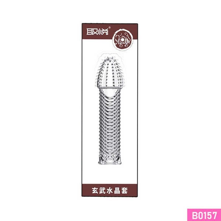 Bao cao su Aichao dài 15cm đầu gai thân xoắn ốc 335633