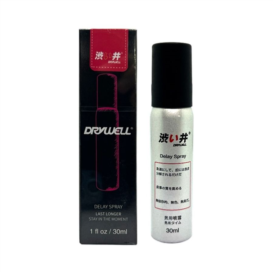 Xịt chống xuất tinh sớm Drywell Delay Spray 30ml tiêu chuẩn Nhật Bản chính hãng