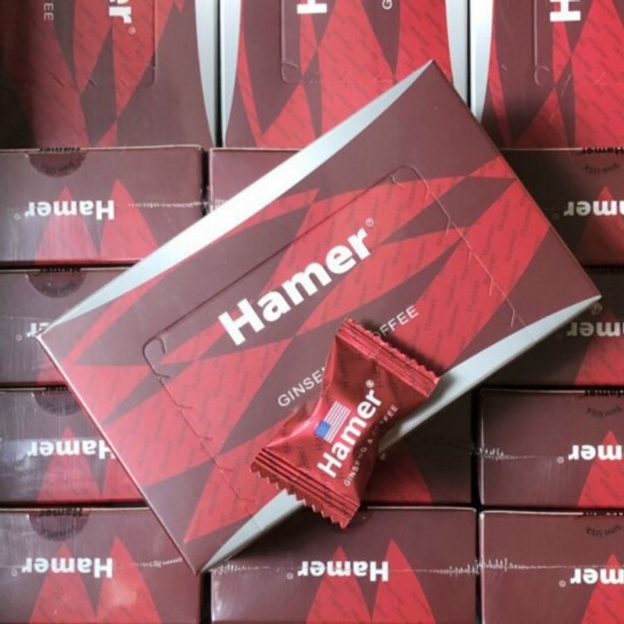 Kẹo hồng SÂM HAMMER CHÍNH HÃNG - KẸO KÉO DÀI THỜI GIAN hộp 32 viên
