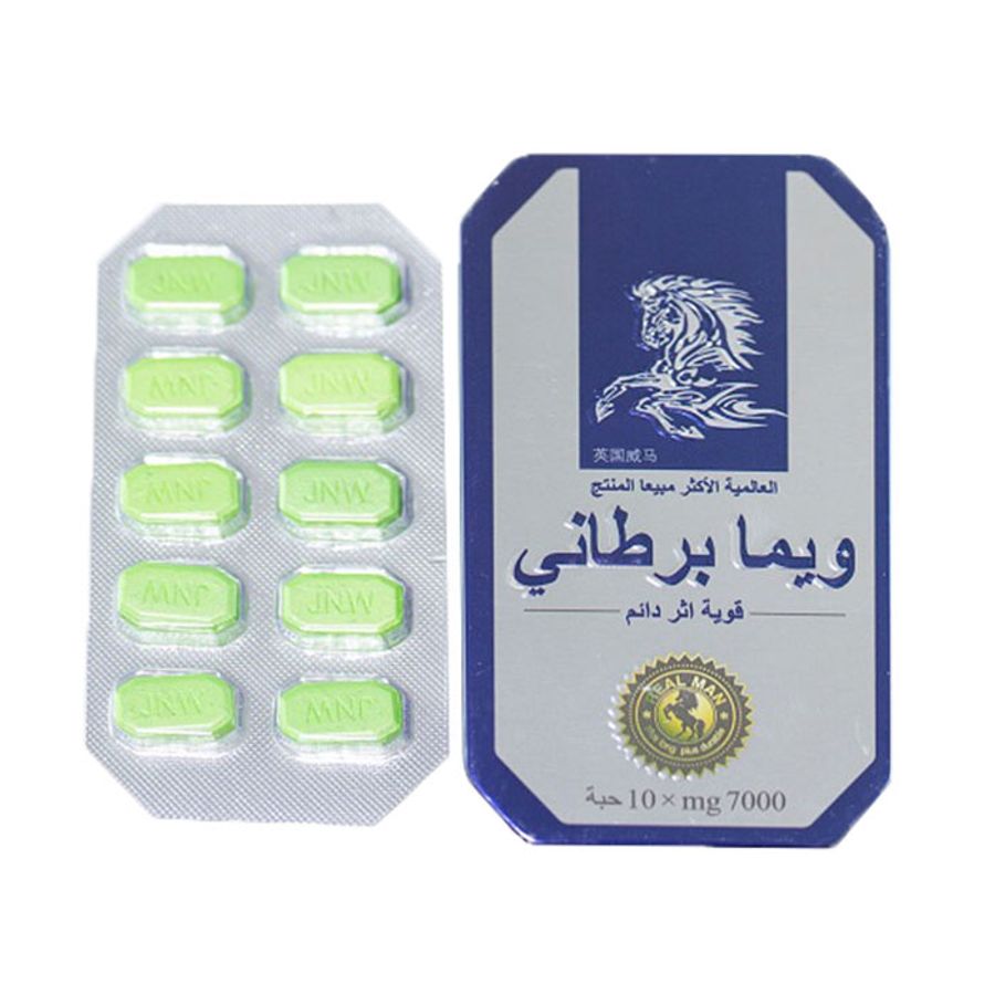 2 hộp Viên uống hỗ trợ phái mạnh cao cấp Ngựa Thái hộp 10 viên
