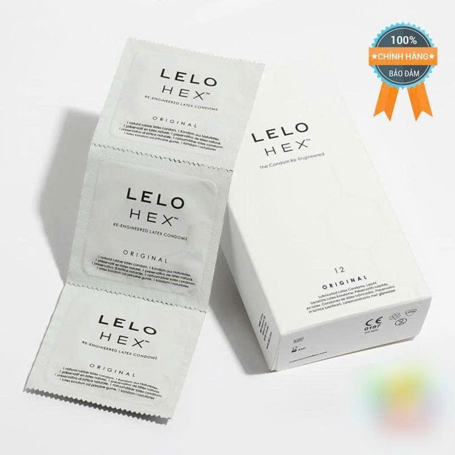 Bao cao su cao cấp Lelo HEX (Cấu Trúc Hình Lục Giác Mới Lạ)