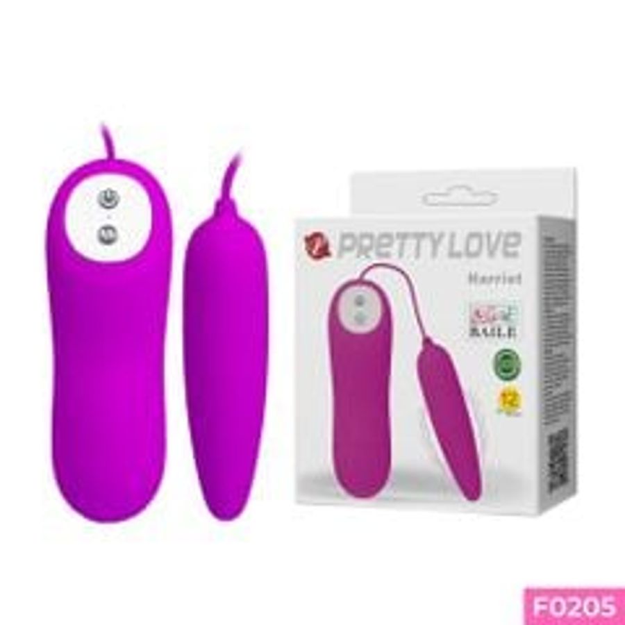 Trứng rung Pretty Love Harriet 1 đầu 12 chế độ rung dùng pin