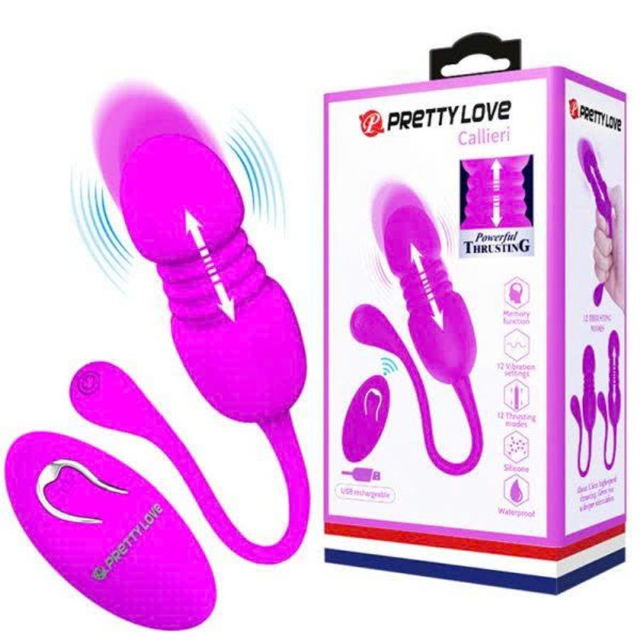 TRỨNG RUNG PRETTYLOVE CALLIE THỤT ĐK TỪ XA