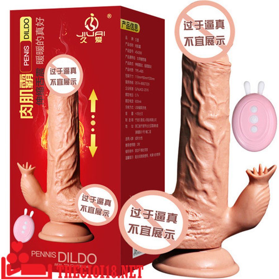 Đồ Chơi Dương Vật Đóng DILDO Nhánh Rung Thụt