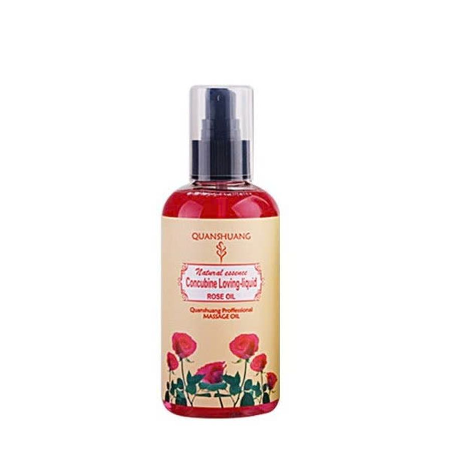 Gel tạo trơn DẦU MASSAGE TOÀN THÂN HOA HỒNG 200ML