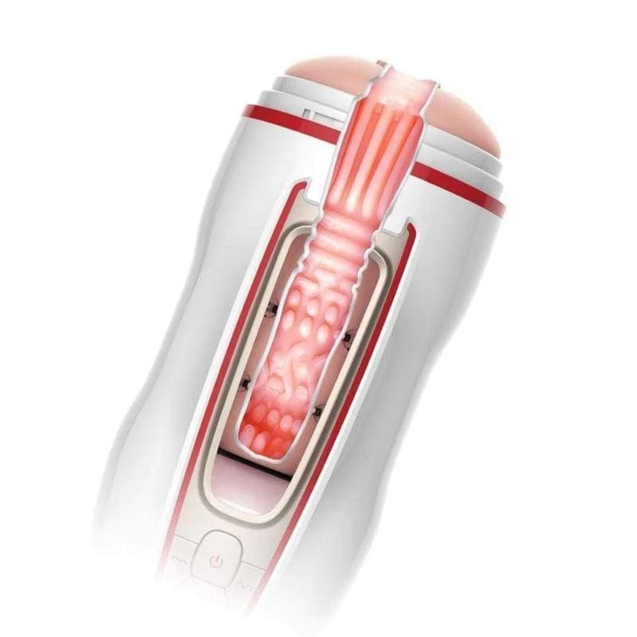 Âm đạo giả 7 chế độ rung, sạc điện cao cấp Vagina