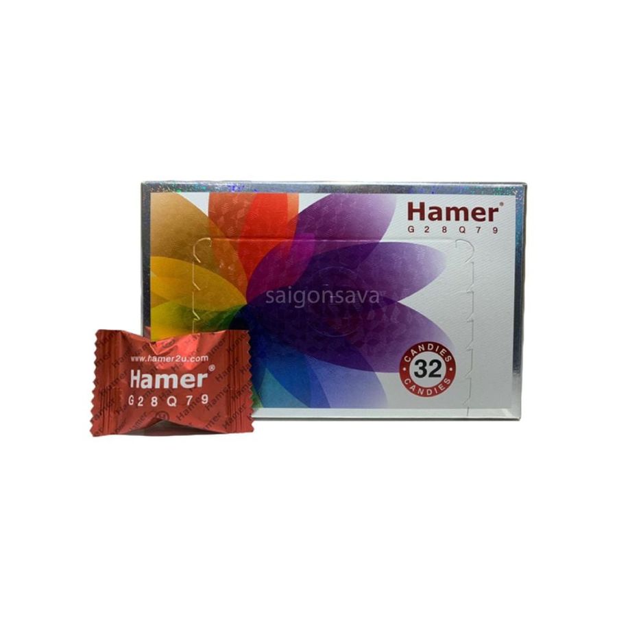 Kẹo Nhân Sâm Hỗ Trợ Cương Dươn Kéo Dài Hamer Malaysia | 1 Viên