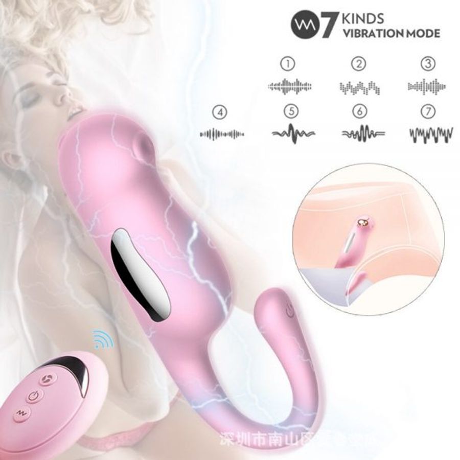 Trứng rung sốc điện cảm giác mạnh điều khiển từ xa Electric Seahorse MizzZee