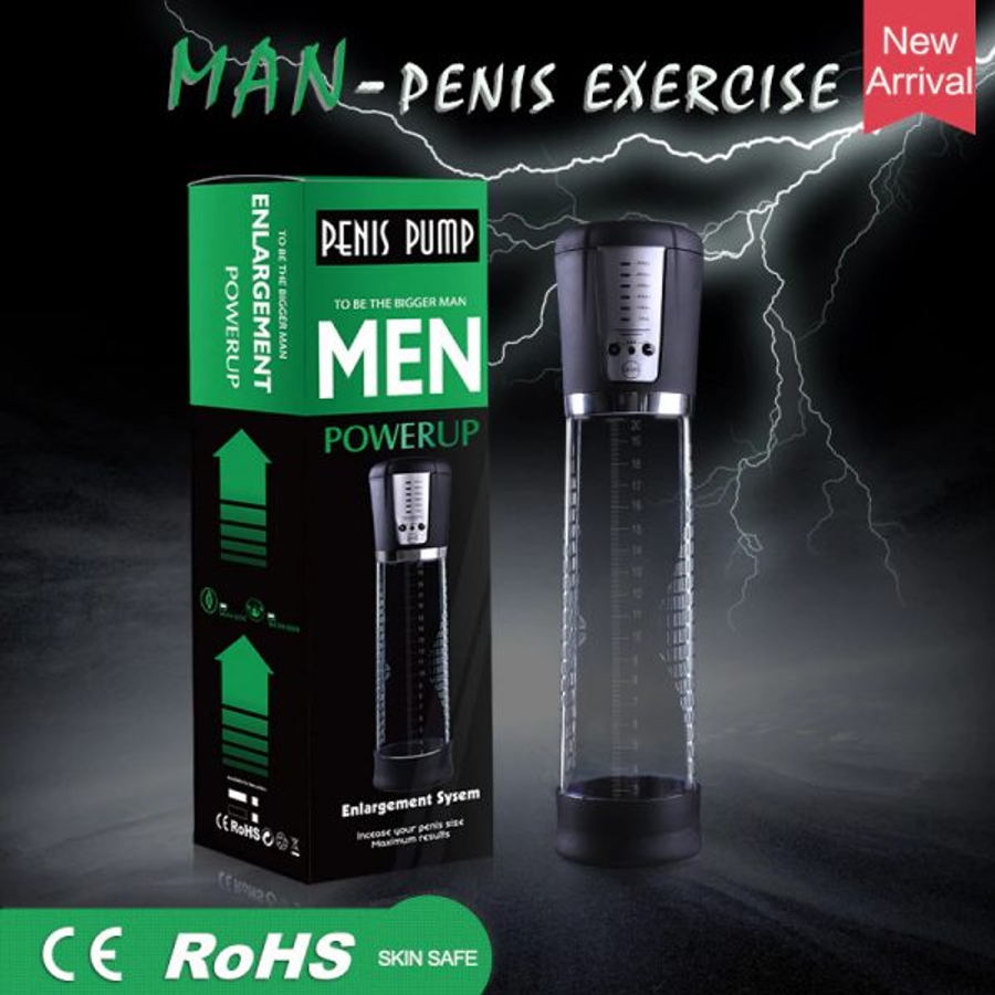 Máy tập dương vật tự động Penis Pump nguồn điện sạc lực hút cực mạnh