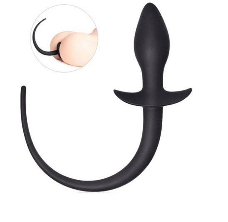 Plug đuôi chó cắm hậu môn – đồ chơ bdsm -