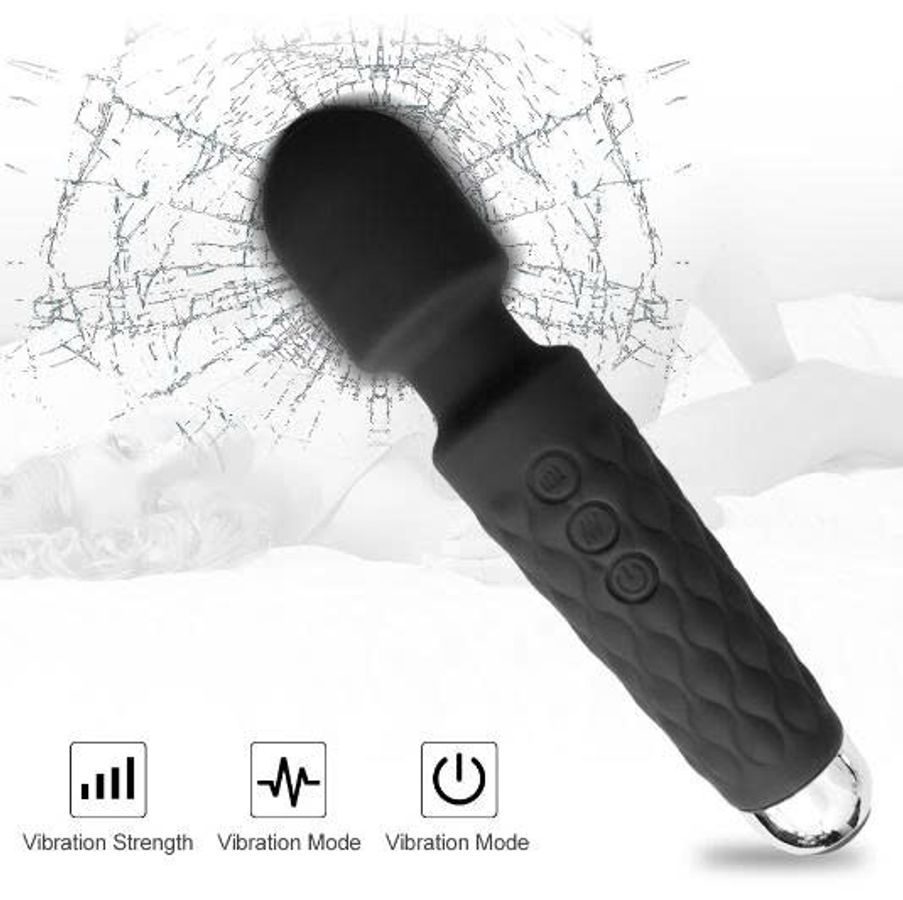 Chày rung 20 cấp độ và 8 chế độ AV003 massage kích thích điểm nhạy cảm tăng hưng phấn mạnh mẽ