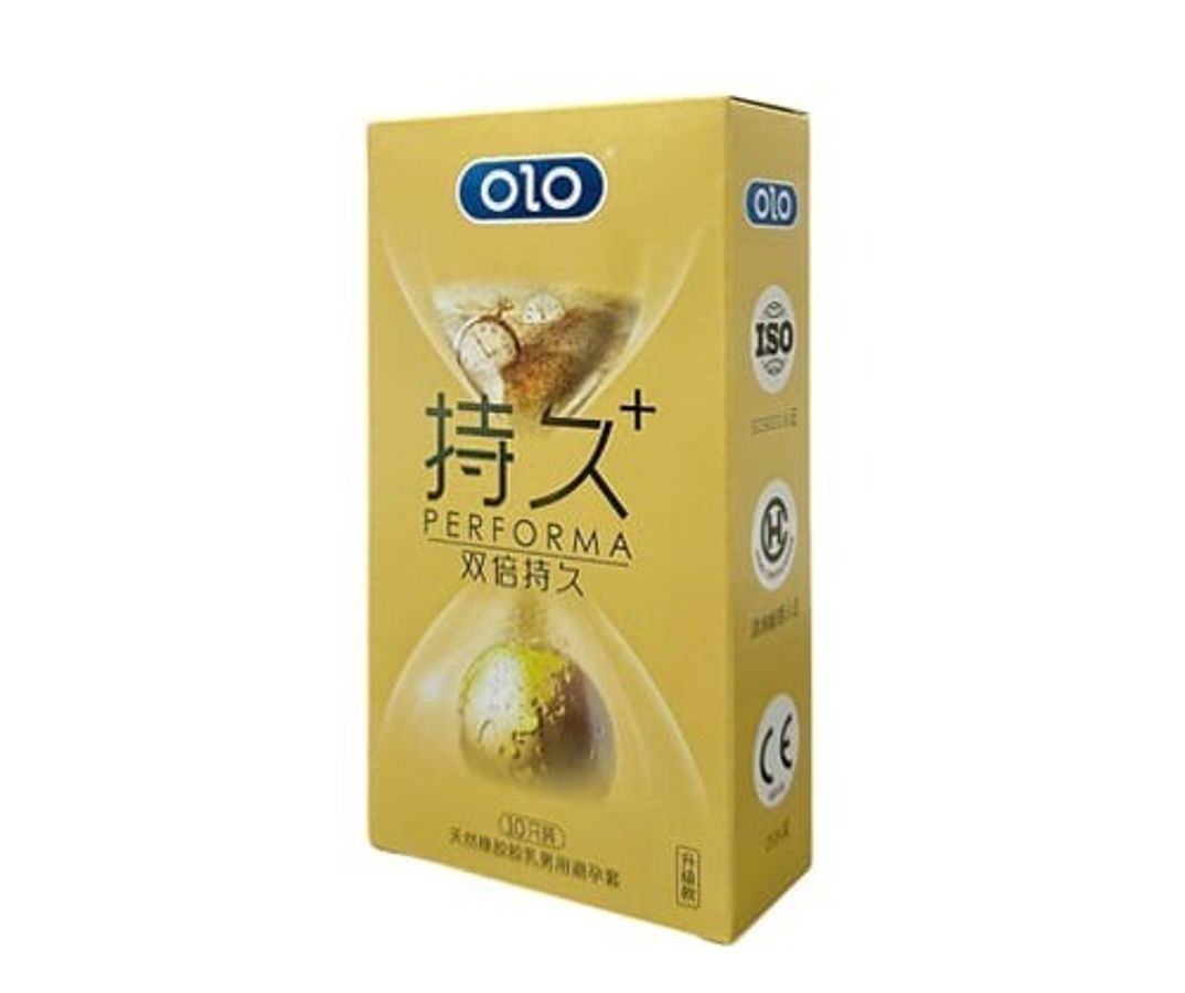 Bao Cao Su OLO Performa Kéo Dài Thời Gian Quan Hệ – Gân Gai Nhiều Gel (OLO6)