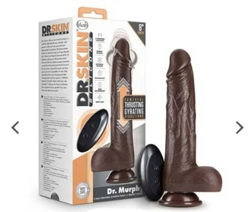 Dương Vật Dr. Murphy Socola Rung Thụt Ngoáy Có Remote – Hàng Mỹ Cực Xịn (DVT11)