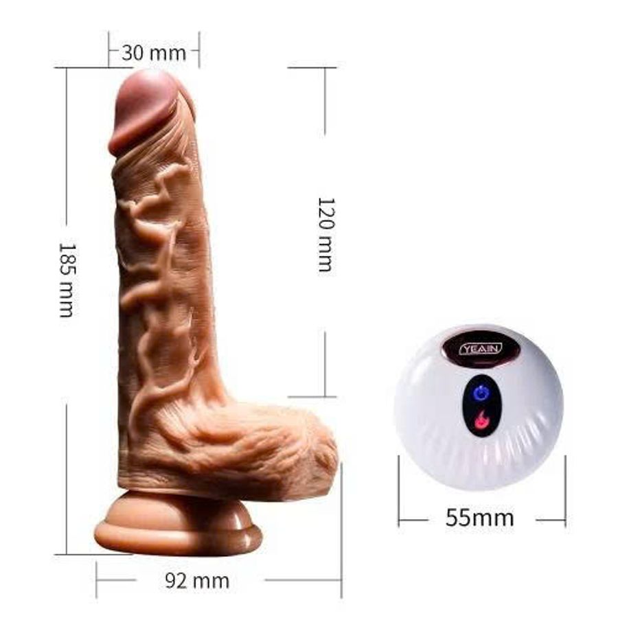 Dương Vật Giả Gắn Tường Yeain Devil Cimax Tỏa Nhiệt Rung Ngoáy Cực Nhanh Điều Khiển Bằng Remote Chính Hãng